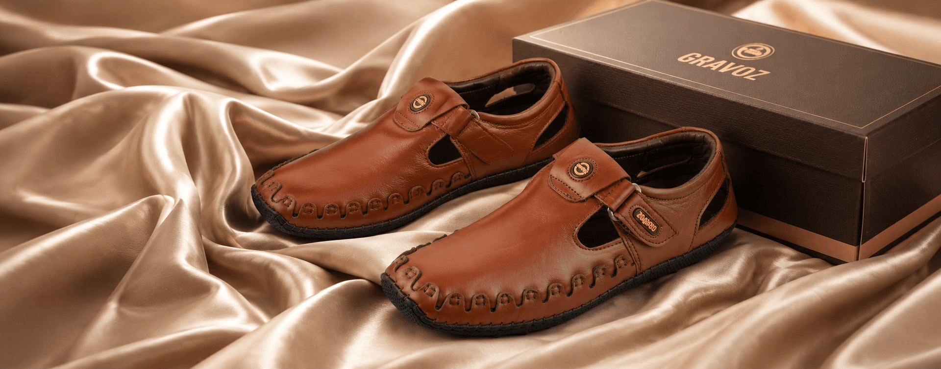 GRAVOZ Luxury Leather Shoes Banner